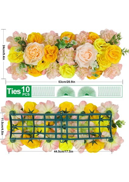 JY-50CM x 25CM-03 Yapay Çiçekler Düğün Dekorasyon Sıra, Kemer Ipek Şakayık Gül Yapay Kemer Çiçek Dekor Resepsiyon/ziyafet Süslemeleri (Yurt Dışından) indirimleri