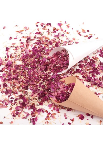 30 Adet Kağıt Kutusu 10-50 Adet Düğün Konfeti Kurutulmuş Çiçek Doğal Petal Pop Gelin Duş Doğum Günü Partisi Dıy Dekor Biyobozunur Gül Kağıt Koni (Yurt Dışından) indirimleri