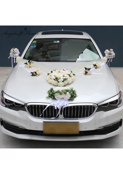 17 1 Takım Yapay Çiçek Düğün Araba Dekor Seti Romantik Ipek Sahte Gül Şakayık Çiçek Sevgililer Günü Hediyesi Parti Festivali Malzemeleri (Yurt Dışından) fiyatları