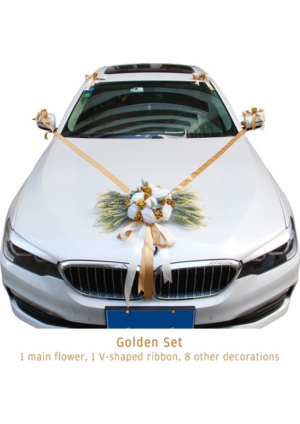 17 1 Takım Yapay Çiçek Düğün Araba Dekor Seti Romantik Ipek Sahte Gül Şakayık Çiçek Sevgililer Günü Hediyesi Parti Festivali Malzemeleri (Yurt Dışından) indirimleri