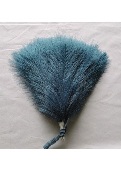 Mavi 42 cm 20 Adet 20/10 Adet Yapay Pampas Çim, Kabarık Sahte Pampas Çim Dekor Vazo Sahte Çiçekler Boho Düğün Dekor, Iç Dekorasyon (Yurt Dışından)