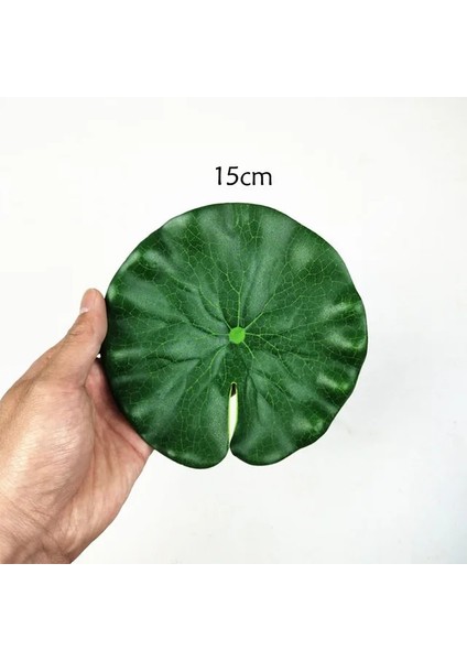 A2-15CM 10/18CM Yüzen Lotus Yapay Çiçek Gerçekçi Nilüfer Mikro Manzara Düğün Gölet Bahçe Ev Sahte Lotus Bitki Dekor Için (Yurt Dışından)