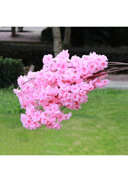 Açık Pembe Yapay Kiraz Çiçeği Ipek Çiçek Kiraz Çiçeği Şube Düğün Kemer Dekorasyon Otel Etkinliği Oturma Odası Ev Dekorasyonu (Yurt Dışından) indirimleri