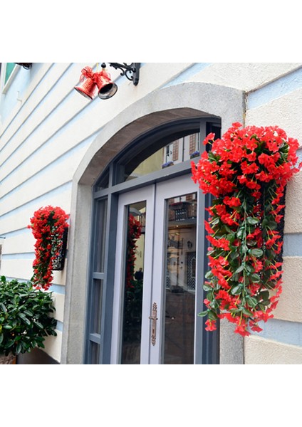 Bir Menekşe Yapay Çiçek Parti Dekorasyon Simüle Çiçek Askılığı Sahte Tificial Menekşe Çiçek Duvar Wisteria Sepeti Asılı Çelenk (Yurt Dışından) fırsatları