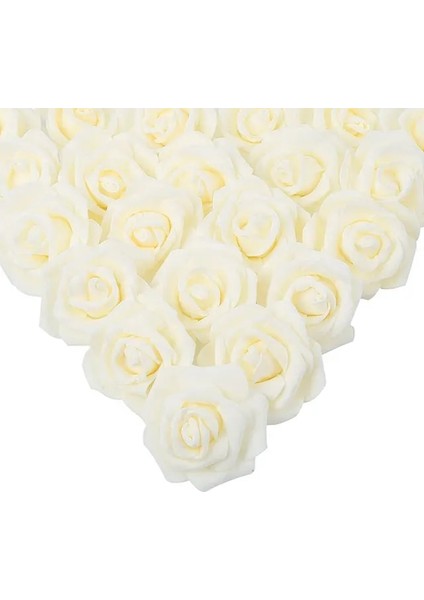 Stil 2 30 Adet Pe Köpük Güller Yapay Çiçekler Kafa 7 cm Sahte Çiçekler Dıy Buket Gelin Düğün Parti Dekorasyon Karalama Defteri Malzemeleri (Yurt Dışından)