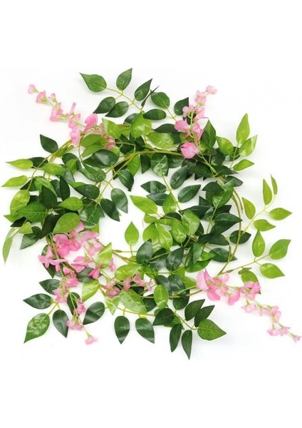 230 cm F02 180 cm Sahte Sarmaşık Wisteria Çiçekler Yapay Bitki Vine Garland Odası Bahçe Süslemeleri Düğün Kemer Bebek Duş Çiçek Dekor (Yurt Dışından)