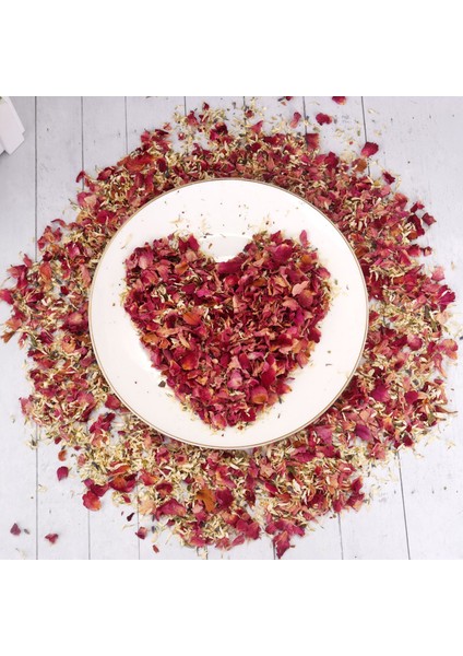 100G Seviye 1 100/200G Doğal Kurutulmuş Çiçek Gül Yaprakları Pop Düğün Konfeti Doğum Günü Partisi Dıy Dekorasyon Biyobozunur El Yapımı Parti (Yurt Dışından)