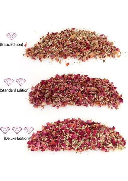 100G Seviye 1 100/200G Doğal Kurutulmuş Çiçek Gül Yaprakları Pop Düğün Konfeti Doğum Günü Partisi Dıy Dekorasyon Biyobozunur El Yapımı Parti (Yurt Dışından)