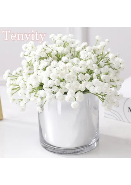 Beyaz 1 Adet 20 cm Beyaz Gypsophila Yapay Çiçekler Düğün Dıy Buket Dekorasyon Aranjmanı Plastik Bebekler Nefes Sahte Çiçek Ev Dekor (Yurt Dışından) fiyatları