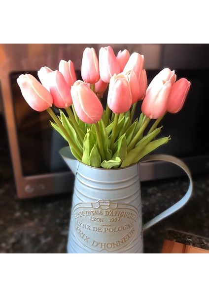 Bir 10 Adet Lale Yapay Çiçek Gerçek Dokunmatik Yapay Buket Pe Sahte Çiçek Düğün Dekorasyon Için Çiçekler Ev Bahçe Dekor (Yurt Dışından) modelleri