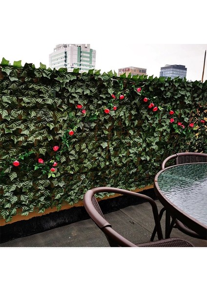 Koyu Patates Yaprağı 0,5 x 1 Metre Yapay Yaprak Çit Panelleri Sahte Çit Gizlilik Çit Ekranı Açık Bahçe Yard Teras Veranda Balkon Süslemeleri Için Yeşillik (Yurt Dışından) indirimleri