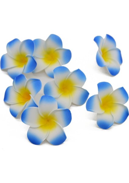 H05 9 cm 10 Adet/grup Plumeria Hawaiian Pe Köpük Frangipani Yapay Çiçek Headdress Çiçekler Yumurta Çiçekler Düğün Dekorasyon Parti Malzemeleri (Yurt Dışından) indirimleri