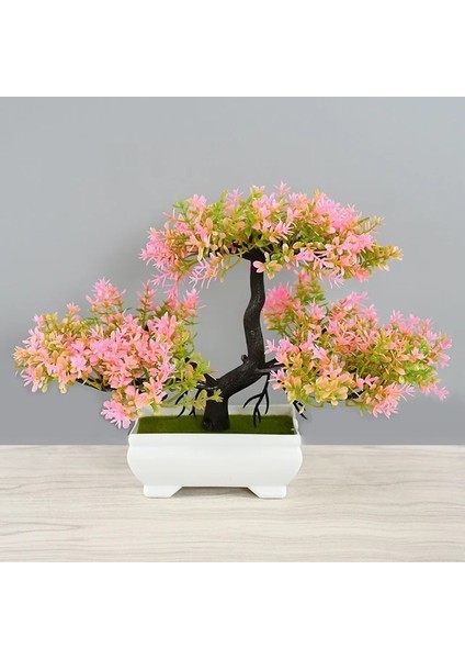 F01 1 Adet Yapay Bitkiler Yeşil Bonsai Küçük Ağaç Saksı Bitkileri Ev Bahçe Partisi Zanaat Bitki Dekor Için Sahte Çiçek Saksı Süsler (Yurt Dışından)
