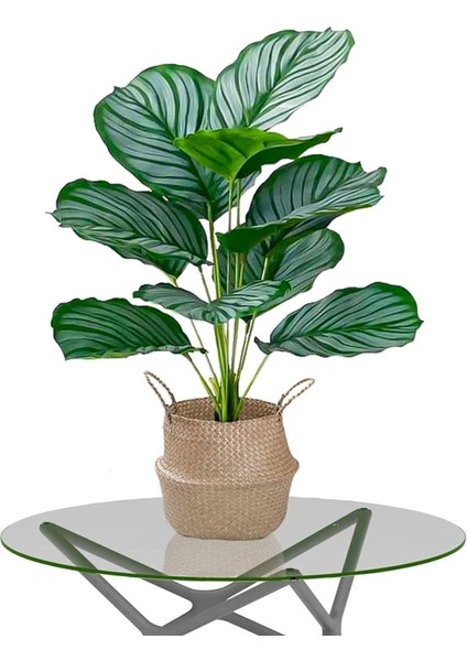 43CM Hiçbir Pot A Potsuz 43CM 12 Kafa Tropikal Monstera Yapay Bitki Şube Sahte Kaplumbağa Yaprağı Potsuz Plastik Palmiye Ağacı Ev Bahçe Duvar Dekoru Için (Yurt Dışından) fırsatları
