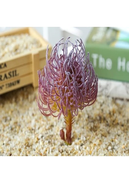 Zr Yudiehua Mor Yapay Çok Stil Akın Etli Bitkiler Dıy Ev Bahçe Ofis Düğün Dekorasyon Parti Mini Bonsai Plante Artificielle (Yurt Dışından)