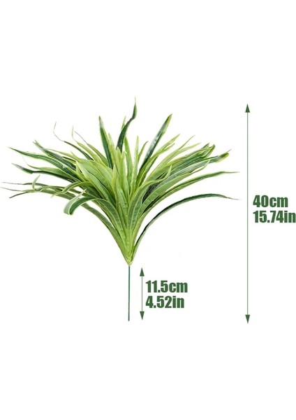 D 3 Çatal Yapay Masaüstü Sahte Bitkiler Yeşil Plastik Dallar Palmiye Ağacı Masa Bitki Çiçekler Ağacı Malzeme Ev Aksesuarları Dekor (Yurt Dışından)