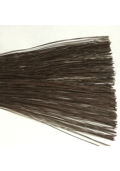Beyaz Sqsymzhg 50 Adet #26 Kağıt Tel 0.45MM/0.0177 Inç Çap 40CM Uzun Demir Tel Dıy Naylon Çorap Çiçek Yapımı Için Kullanılır (Yurt Dışından)
