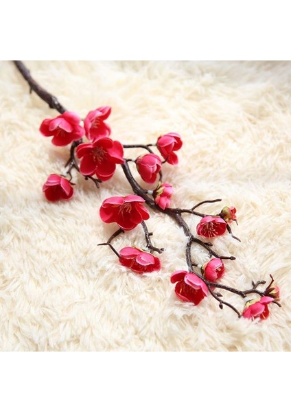 Stil 8 Yapay Çiçek Kiraz Bahar Erik Çiçeği Şeftali Dalı 30 Cm-60 cm Düğün Dekorasyon Için Ipek Çiçek Ağacı Çiçek Tomurcuğu (Yurt Dışından)