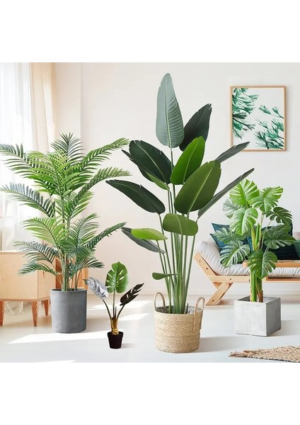 78CM 5 Çatal Büyük Yapay Palmiye Ağacı Muz Tropikal Bitkiler Sahte Plastik Monstera Ev Bahçe Odası Ofis Dekoru Için Bitkiler Dalları Bırakır (Yurt Dışından) fiyatları