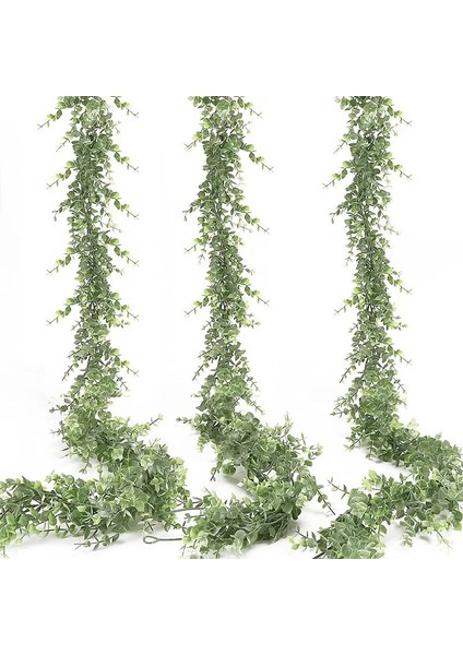 Yeşil 3 Adet 180 cm Yapay Okaliptüs Garland Rattan Çelenkler Için Dıy Düğün Süslemeleri Kemer Duvar Zemin Yeşil Asılı Asma Sahte Bitkiler (Yurt Dışından) fiyatları