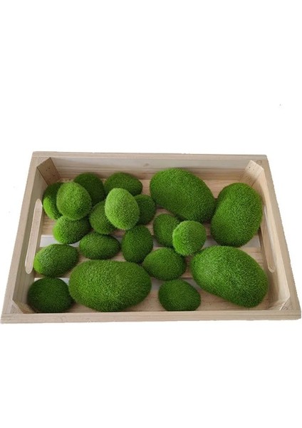 10PCS 4X5CM 2022 Yeni 4 Boyutlar Mikro Peyzaj Yapay Köpük Yeşil Yosun Bitkileri Süslemeleri Yaratıcı Ev Bahçe Çim Ev Dıy Süslemeler (Yurt Dışından)