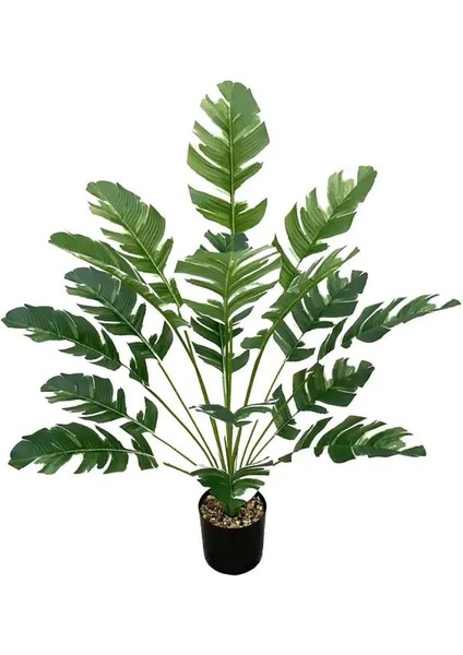 Stil 4 82 Cm/32 Yapay Yaprak Bitkiler Büyük Yapay Muz Ağacı Sahte Ağaç Yaprakları Bonsai Çiçek Bahçesi Ev Oturma Odası Dekorasyon (Yurt Dışından)