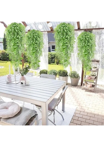 2 Adet Sarı 80 cm 80 cm Yapay Bitki Rattan Altın Çan Söğüt Çekim Düğün Ev Bar Duvar Asılı Dekorasyon Çiçek Plastik Çiçek (Yurt Dışından)