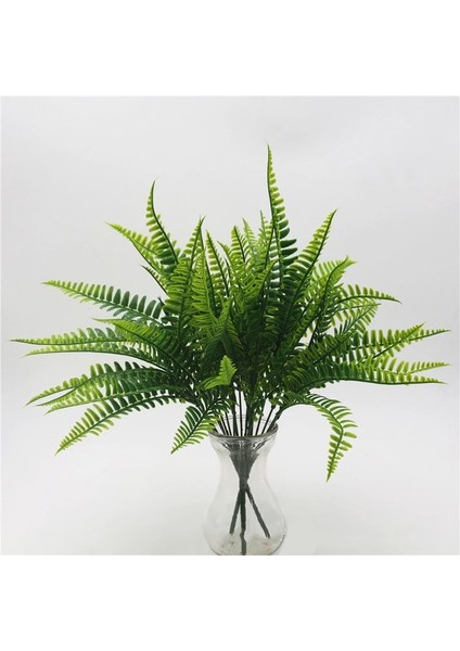 06 7 Çatal Yapay Bitkiler Su Çim Okaliptüs Plastik Yeşil Çim Sahte Çiçekler Düğün Dekorasyon Ev Ofis Masası Dekorları (Yurt Dışından) modelleri