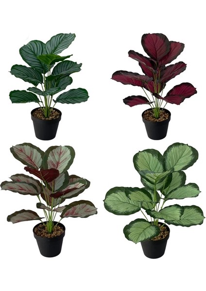 B No Pot 43 cm Yapay Bitki Şube Odası Ev Bahçe Partisi Dekoru Aksesuarları Masa Dekorasyonu Sahte Kaplumbağa Yaprağı 12 Kafa Tropikal Monstera (Yurt Dışından) fiyatları