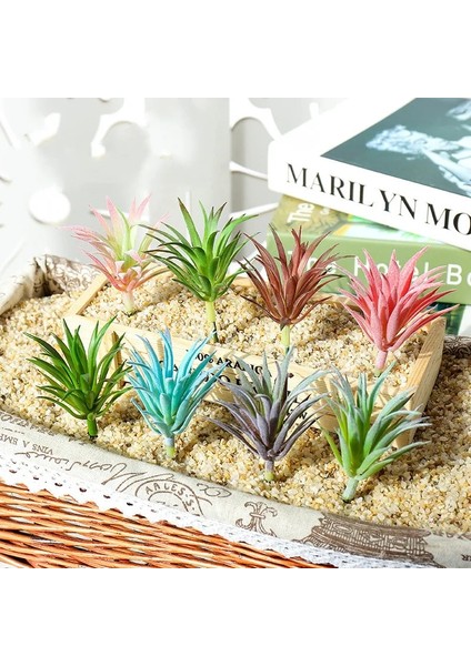 Zr Mavi Lingjiaocao Yapay Çok Stil Akın Etli Bitkiler Dıy Ev Bahçe Ofis Düğün Dekorasyon Parti Mini Bonsai Plante Artificielle (Yurt Dışından) fırsatları
