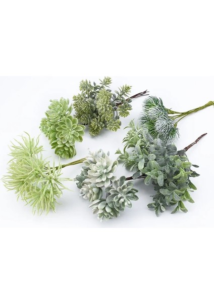 Stil 7 6 Adet Yapay Bitkiler Dekoratif Çiçekler Scrapbooking Noel Ev Dekor Düğün Gelin Aksesuarları Gümrükleme Organlarındaki Çiçek (Yurt Dışından) fiyatları