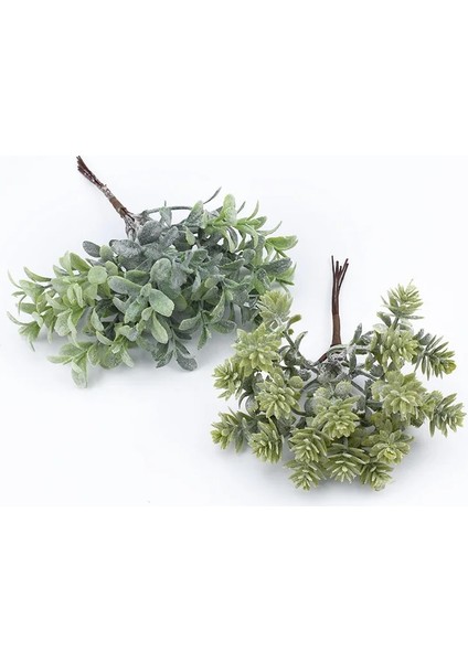 Stil 7 6 Adet Yapay Bitkiler Dekoratif Çiçekler Scrapbooking Noel Ev Dekor Düğün Gelin Aksesuarları Gümrükleme Organlarındaki Çiçek (Yurt Dışından) indirimleri