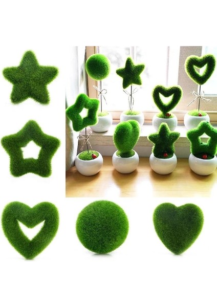 Stil 4 Yaratıcı Yeşil Simülasyon Saksı Bitkileri Akın Aşk Beş Köşeli Yıldız Küçük Bonsai Çim Topu Ev Dekorasyonu Süsler Hediye (Yurt Dışından) fiyatları