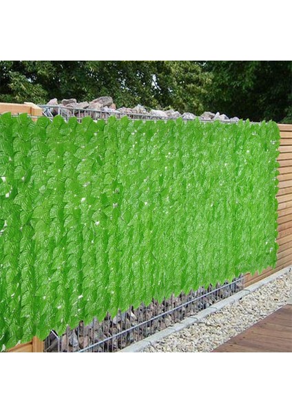 Kahverengi Sarmaşık Yaprakları 1m x 0.5m Sahte Sarmaşık Yaprak Çit 300X50CM Yapay Çitler Paneli Açık Bahçe Veranda Sundurma Güverte Balkon Dekorasyonu Için Gizlilik Çit Ekranı (Yurt Dışından)
