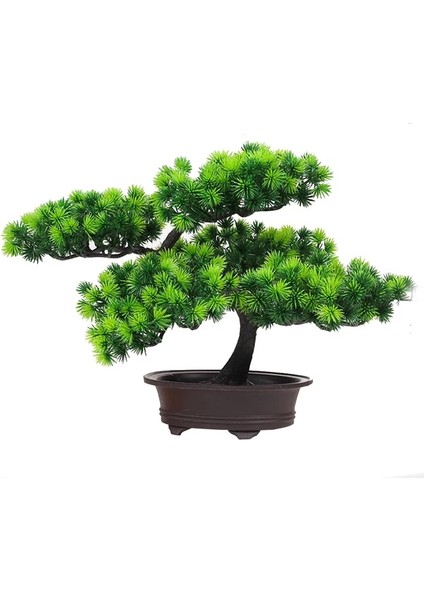 Stil 1 Festivali Saksı Bitki Simülasyon Dekoratif Bonsai Ev Ofis Çam Ağacı Hediye Dıy Süs Gerçekçi Aksesuar Yapay Bonsai (Yurt Dışından)