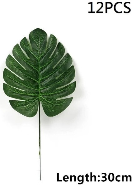 S 12 Adet/grup Yaz Tropikal Parti Yapay Palmiye Yaprakları Hawaiian Luau Parti Orman Plaj Tema Parti Dekorasyon Hawaii Ev Dekor (Yurt Dışından) fiyatları