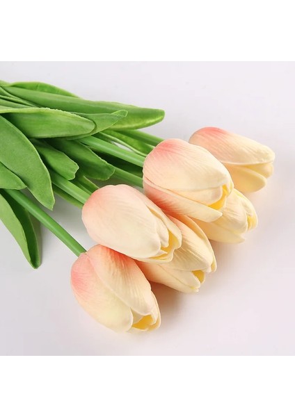 Açık Pembe 10 Adet Renkli Lale Yapay Çiçek Plastik Yeşil Bitki Buket Ev Düğün Dekorasyon Için Gerçekçi Şekil (Yurt Dışından) modelleri