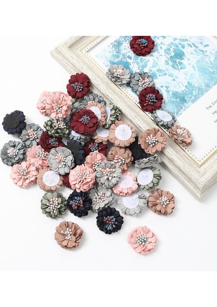 08A HF6500 10 Adet 10/50 Adet 3 cm Ipek Gül Çiçek Kafa Yapay Çiçek Düğün Parti Ev Dekor Dıy Çelenk Karalama Defteri Hediye Kutusu Zanaat Sahte Çiçekler (Yurt Dışından) fırsatları