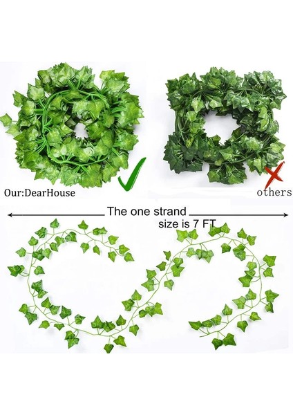 2.2 M Sarmaşık 1 Adet 1 Adet Yapay Sarmaşık Çelenk Palnts 2.2 M Sahte Asma Dış Mekan Için Uv Dayanıklı Yeşil Yaprak Bitki Asılı Dekorasyon Ev Dekor (Yurt Dışından) fiyatları