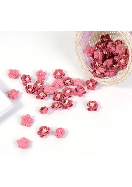 LY03 GT49308 20 Adet 10/20/50 Adet Yapay Mikrofiber Çiçekler Mini Çiçekler Düğün Süslemeleri Için Dıy Çelenk Headdress Klip Aksesuarları Sahte Çiçek (Yurt Dışından)