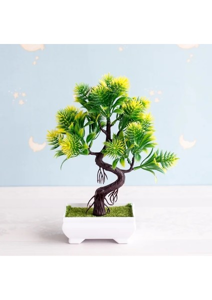 27 Yenı Yapay Bitkiler Bonsai Küçük Ağaç Saksı Bitkileri Ev Dekorasyon Otel Bahçe Dekor Için Sahte Çiçekler Saksı Süsler (Yurt Dışından)