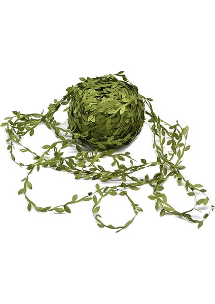 10 Metre R01 2 Rulo 20 Metre (2 Rulo) Ipek Yapraklar Yapay Bitkiler Asma Sarmaşık Rattan Çelenk Yaprağı Düğün Dekor Sahte Bitkiler Gelin Aksesuarları (Yurt Dışından)