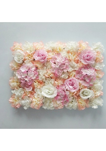 G1 40X60 cm Yüksek Kaliteli Gül Yapay Çiçek Duvar Paneli Dekor Zemin Düğün Parti Olay Doğum Günü Mağaza Sahne Çiçek Duvar Özelleştirilmiş (Yurt Dışından)