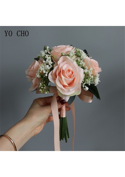 Kırmızı Yapay Güller Babysbreath Çiçek Buketi Ipek Gypsophila Sahte Çiçekler Düğün Dıy Ev Masa Vazo Dekorasyon Sahte Flores (Yurt Dışından) indirimleri