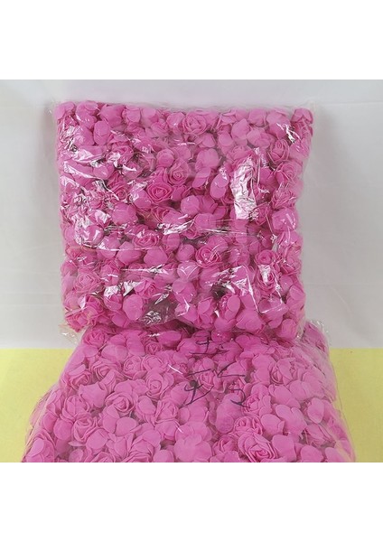 Sıcak Pembe 50 Adet 50/100/150/200 3.5 cm Köpük Gül Pe Çiçek Kafa Yapay Çiçekler Dıy Güller Ayı Doğum Günü Hediyesi Düğün Noel Ev Dekorasyonu (Yurt Dışından)