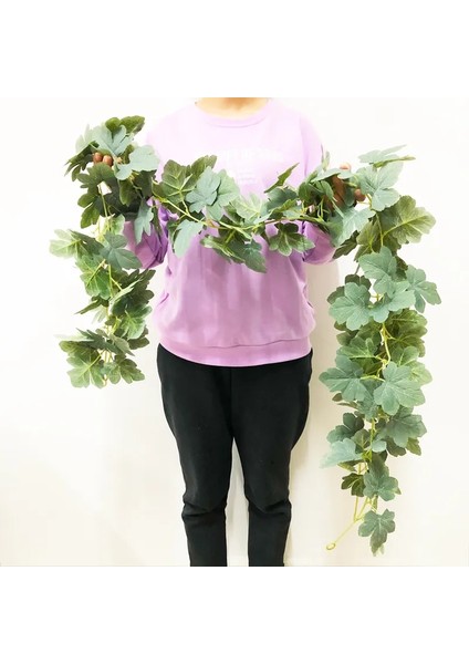 Stil 9 175 cm Yapay Asılı Bitkiler Asma Sahte Akçaağaç Yaprakları Duvar Asılı Rattan Sahte Ağaç Yeşillik Sarmaşık Bahçe Düğün Ev Dekor Için (Yurt Dışından) fiyatları