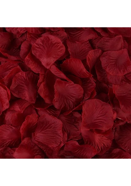 Şampanya 100 Adet Yapay Gül Yaprakları Düğün Aksesuarları Düğün Parti Dekorasyon Çiçek Yaprağı Simülasyon Ipek Kumaş Gül Yaprakları 5*5 cm 50% (Yurt Dışından)
