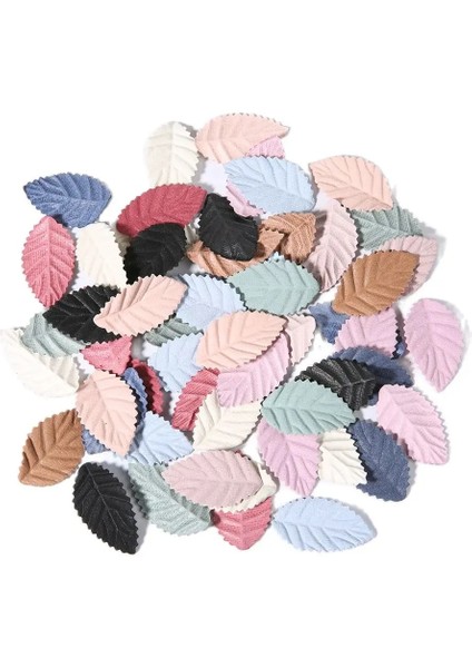 Kırmızı 50PC 50/100 Adet 3.5cm Sonbahar Yaprakları Yapay Ağaç Yaprakları Dıy El Yapımı Çelenk Scrapbooking Düğün Ev Dekorasyon Hediye Sahte Çiçek (Yurt Dışından)