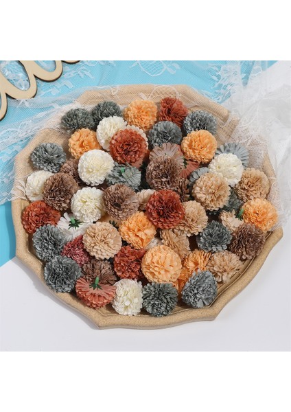 Gri Yeşil 20 Adet 10/20 Adet 4 cm Ortanca Yapay Çiçekler Düğün Parti Ev Dekorasyon Için Kafa Noel Yeni Yıl Hediye Aksesuarları Ipek Çiçek (Yurt Dışından) indirimleri