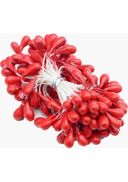 5mm 70 Adet Lucia Craft Karışık Kırmızı Yapay Çiçek Kiraz Ercik Meyveleri Paketi Dıy Noel Düğün Pastası Hediye Kutusu Çelenkler Dekor D0311 (Yurt Dışından)